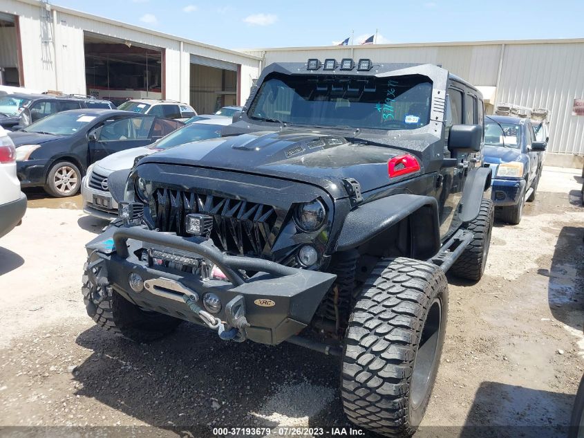 2014 JEEP WRANGLER UNLIMITED SPORT - 1C4BJWDG4EL178466