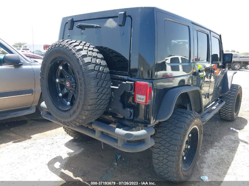 2014 JEEP WRANGLER UNLIMITED SPORT - 1C4BJWDG4EL178466