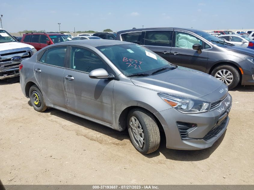 2022 KIA RIO S - 3KPA24AD8NE436990
