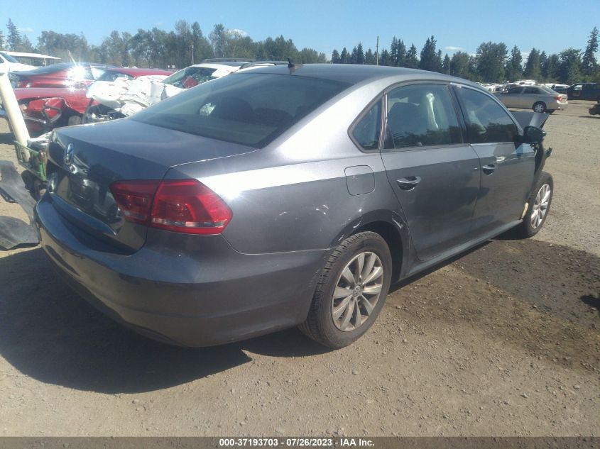2013 VOLKSWAGEN PASSAT WOLFSBURG EDITION - 1VWAH7A35DC141677
