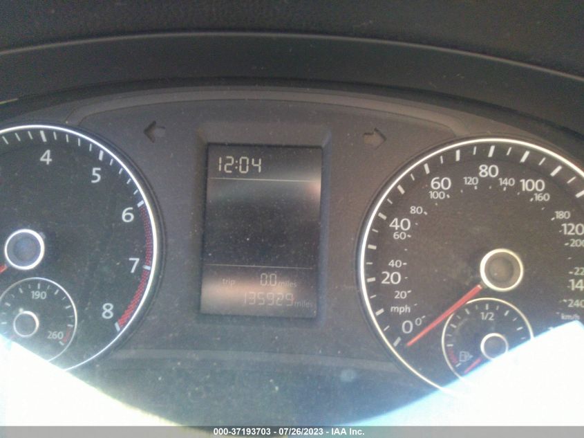 2013 VOLKSWAGEN PASSAT WOLFSBURG EDITION - 1VWAH7A35DC141677