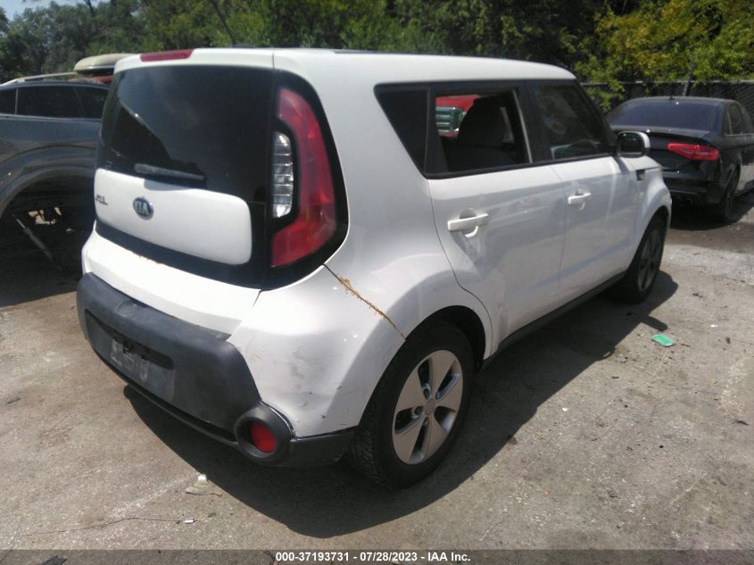 2014 KIA SOUL BASE - KNDJN2A25E7045354