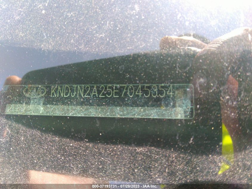 2014 KIA SOUL BASE - KNDJN2A25E7045354