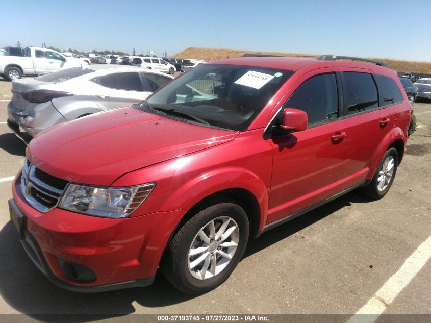 2014 DODGE JOURNEY SXT - 3C4PDCBB9ET227216