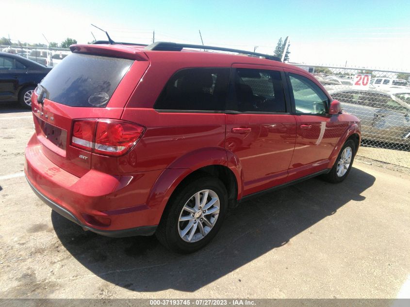 2014 DODGE JOURNEY SXT - 3C4PDCBB9ET227216