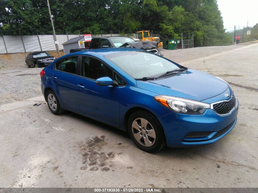 2015 KIA FORTE LX - KNAFX4A68F5288634