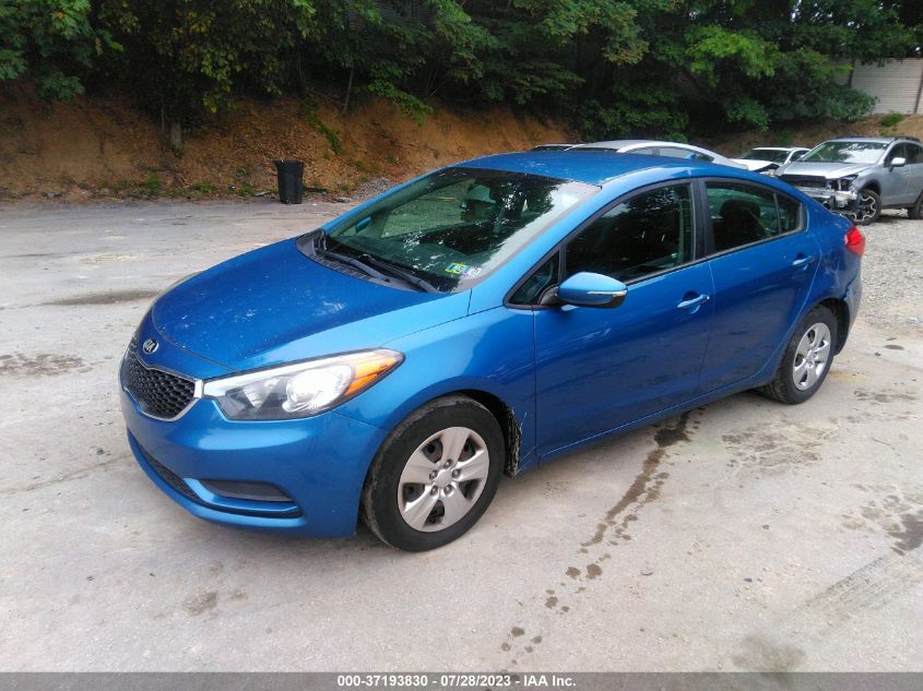 2015 KIA FORTE LX - KNAFX4A68F5288634
