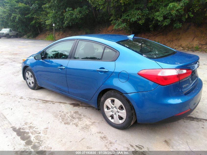 2015 KIA FORTE LX - KNAFX4A68F5288634