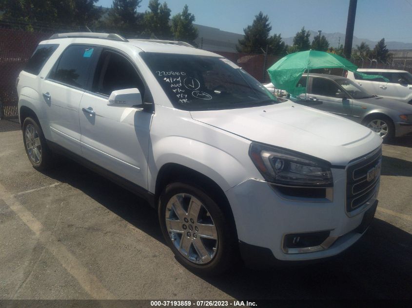 1GKKRSKD8HJ220880 GMC ACADIA LIMITED LIMITED 2017