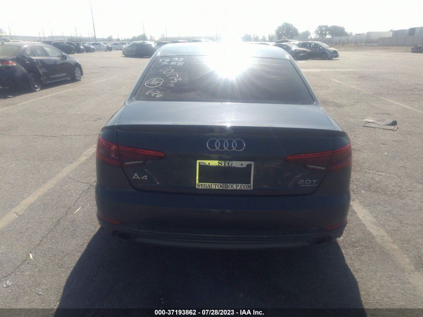 2017 AUDI A4 PREMIUM PLUS - WAUENAF44HN020173