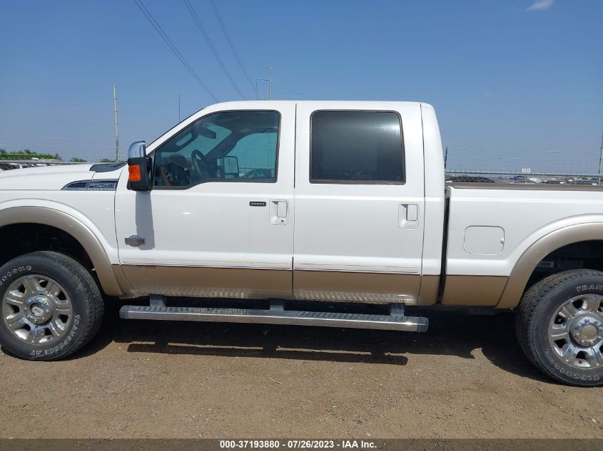 2013 FORD SUPER DUTY F-250 SRW XL/XLT/LARIAT - 1FT7W2BT1DEB28255