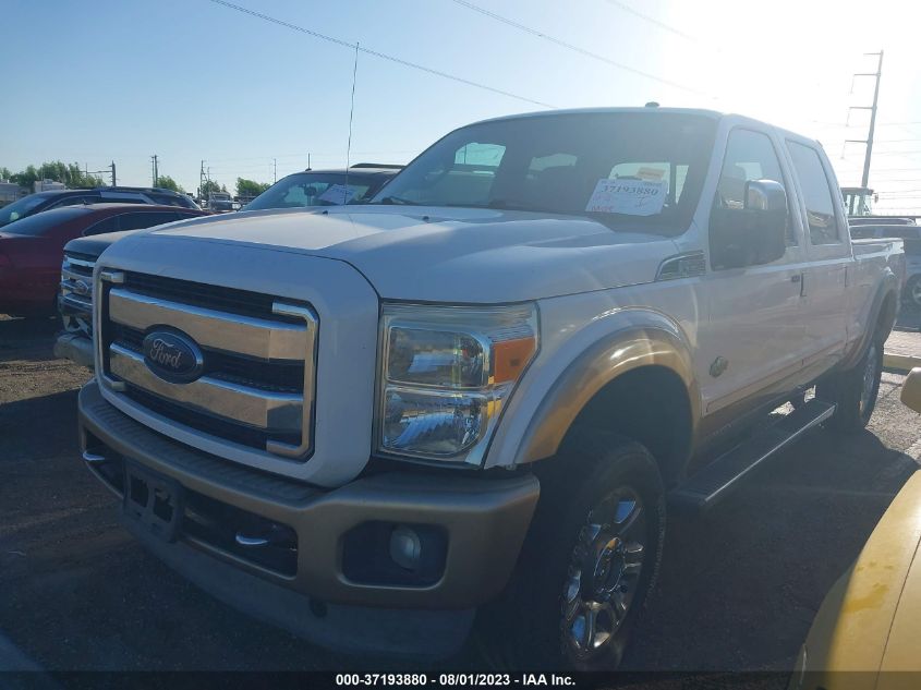 2013 FORD SUPER DUTY F-250 SRW XL/XLT/LARIAT - 1FT7W2BT1DEB28255