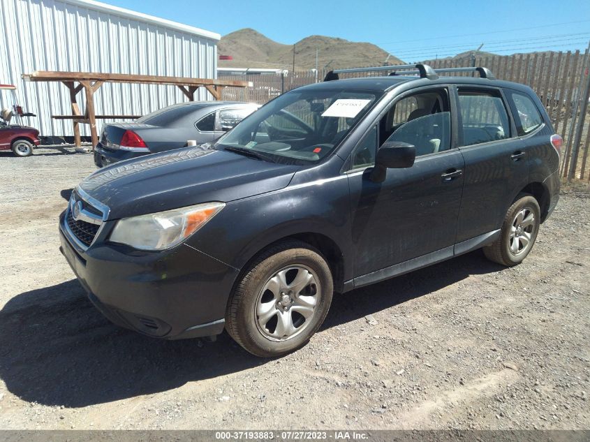 2014 SUBARU FORESTER 2.5I - JF2SJAAC1EH453638