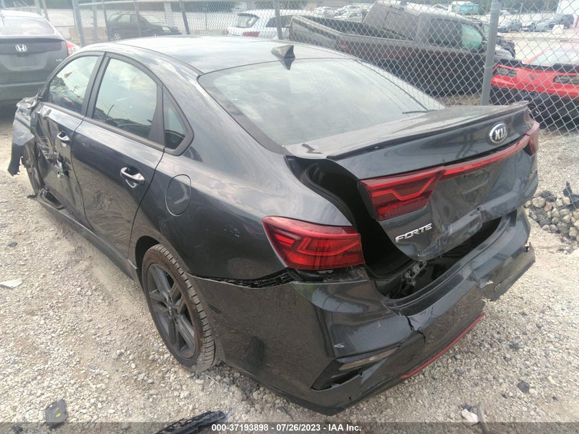 VIN 3KPF34ADXME307229 2021 KIA FORTE GT-LINE