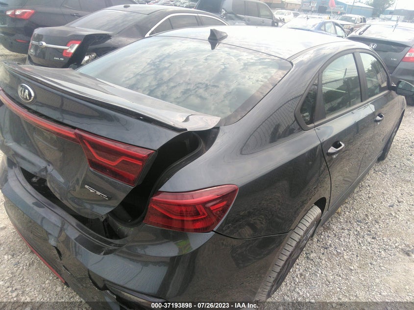 VIN 3KPF34ADXME307229 2021 KIA FORTE GT-LINE