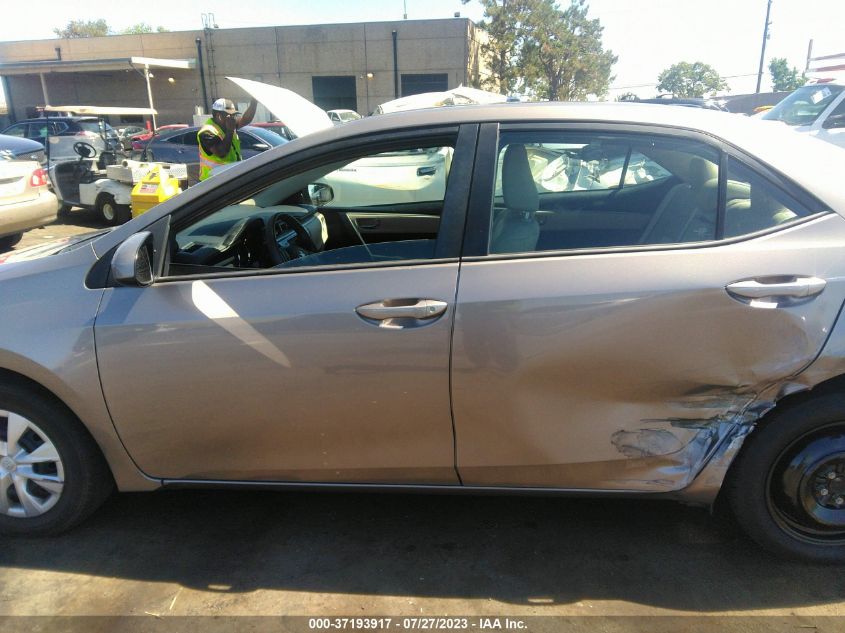 2015 TOYOTA COROLLA LE ECO - 5YFBPRHEXFP332437