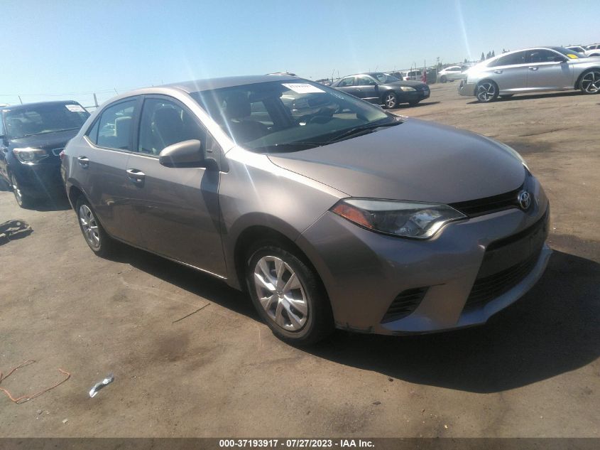 2015 TOYOTA COROLLA LE ECO - 5YFBPRHEXFP332437