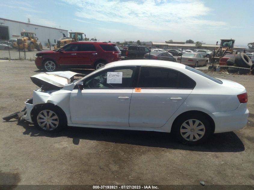 2013 VOLKSWAGEN JETTA SEDAN S - 3VW2K7AJ3DM236645