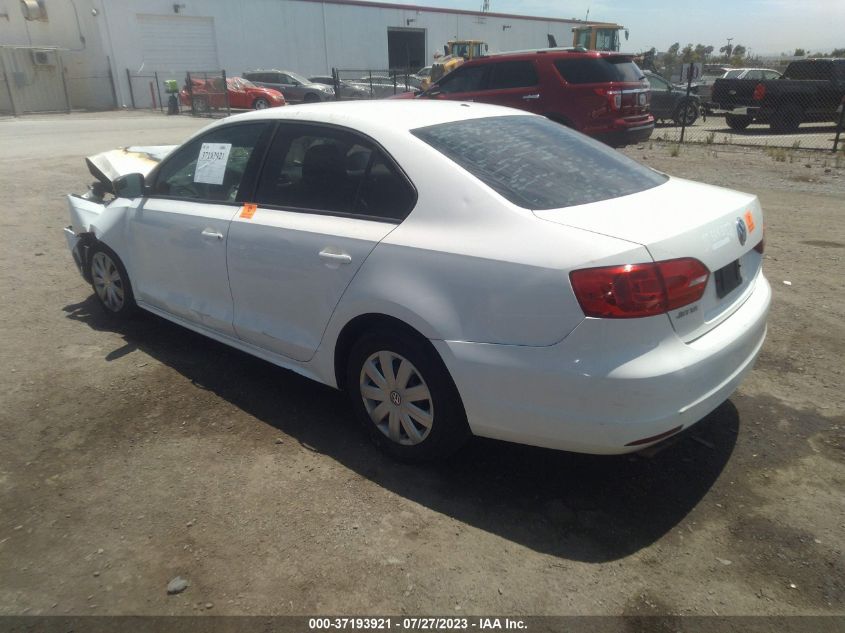 2013 VOLKSWAGEN JETTA SEDAN S - 3VW2K7AJ3DM236645