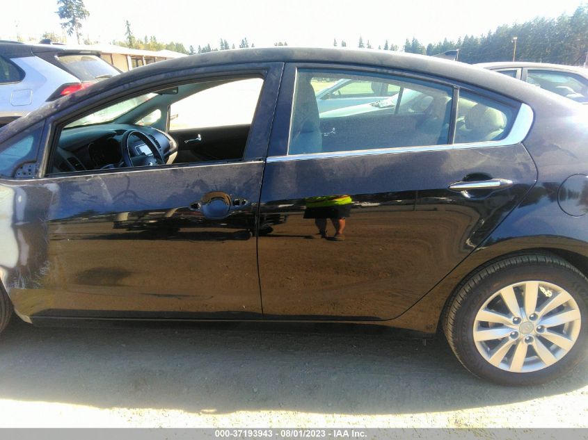 2014 KIA FORTE EX - KNAFX4A86E5184000
