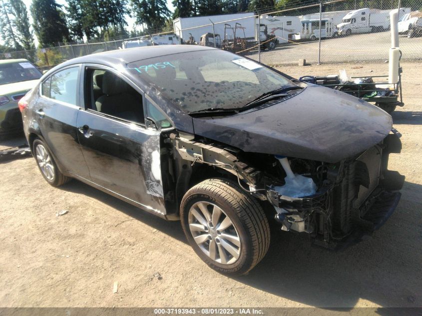 2014 KIA FORTE EX - KNAFX4A86E5184000