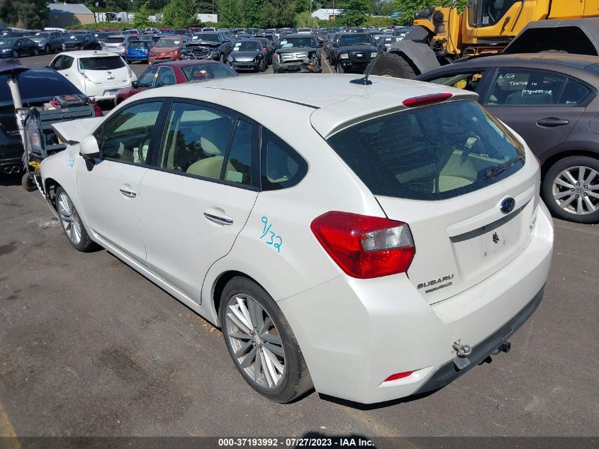 2013 SUBARU IMPREZA WAGON 2.0I LIMITED - JF1GPAK61DH890393