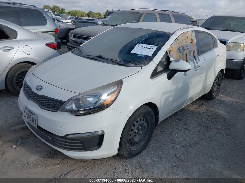 2016 KIA RIO LX - KNADM4A38G6634196
