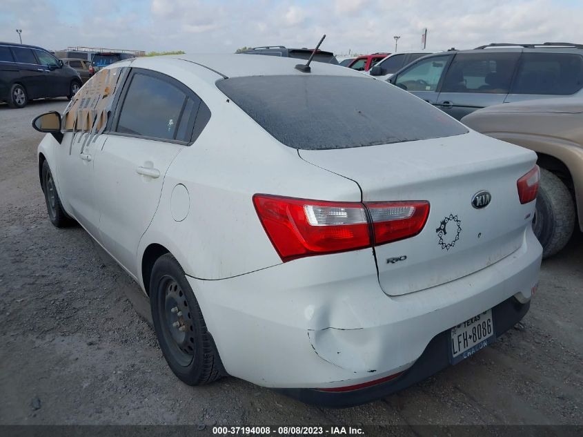 2016 KIA RIO LX - KNADM4A38G6634196