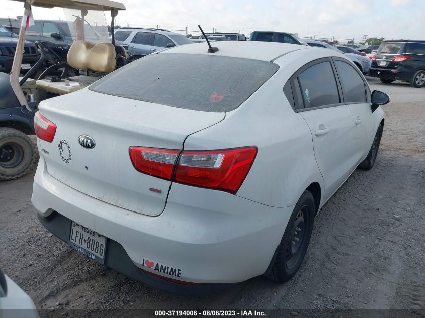 2016 KIA RIO LX - KNADM4A38G6634196