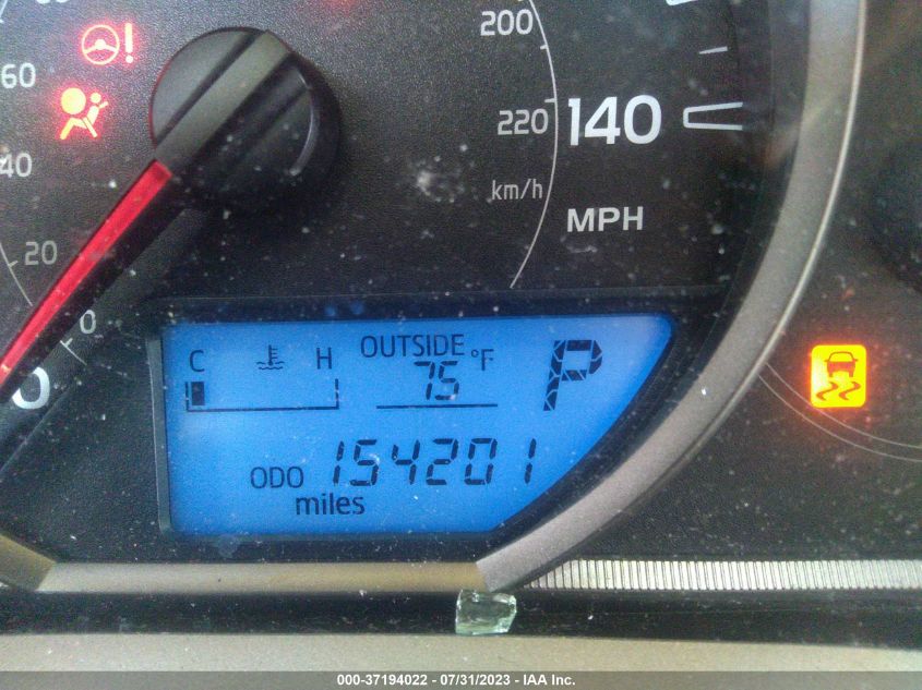 2013 TOYOTA RAV4 LE - JTMBFREV0DD035880