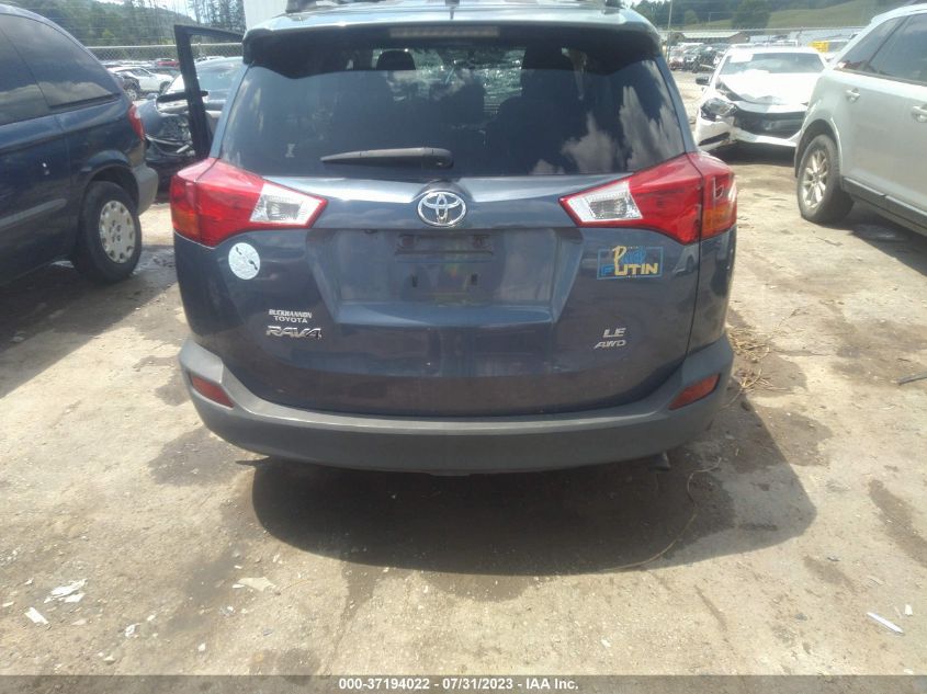 2013 TOYOTA RAV4 LE - JTMBFREV0DD035880