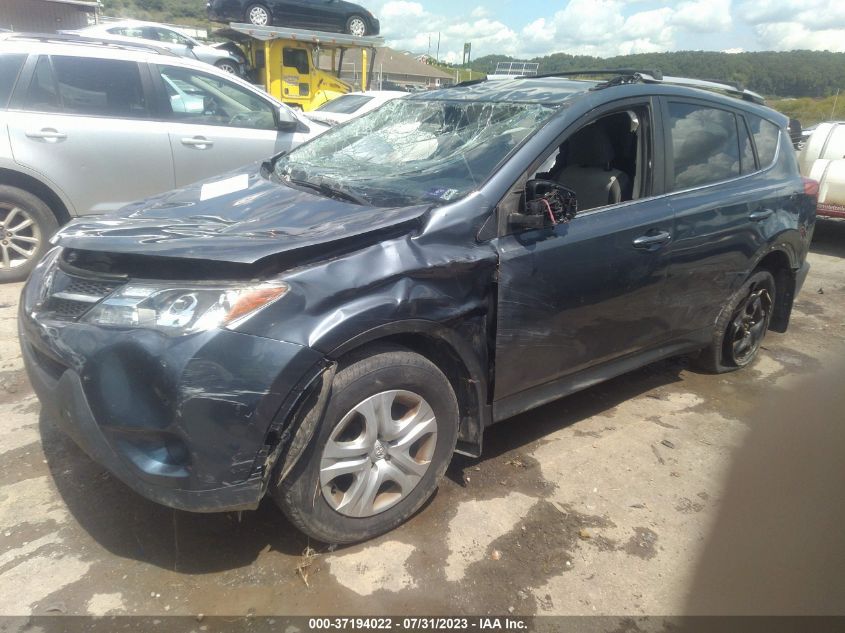 2013 TOYOTA RAV4 LE - JTMBFREV0DD035880