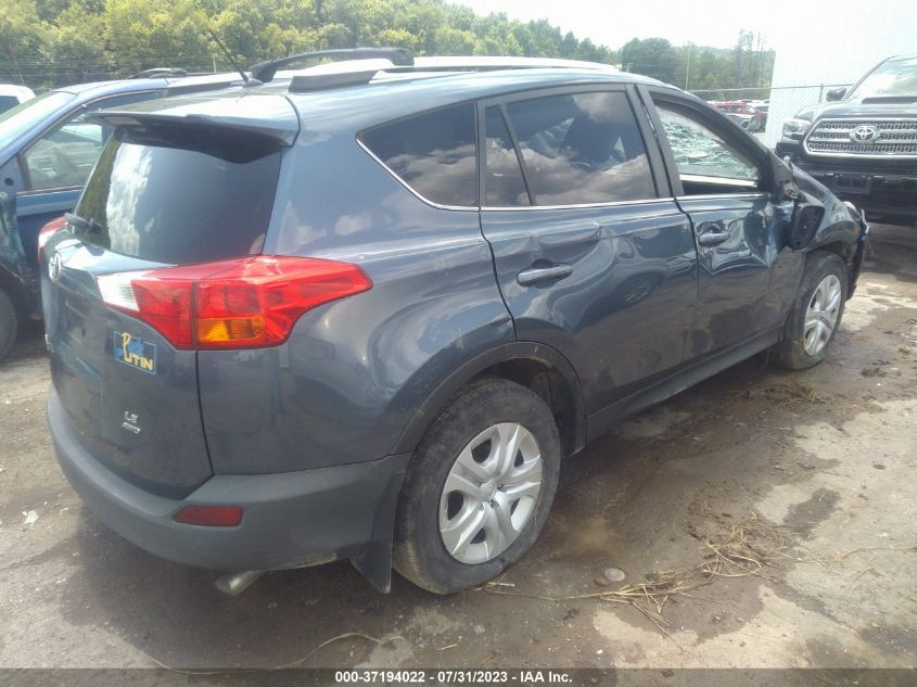 2013 TOYOTA RAV4 LE - JTMBFREV0DD035880