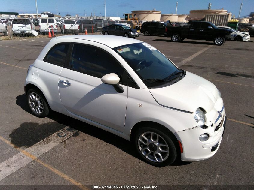 2013 FIAT 500 POP - 3C3CFFAR5DT633165