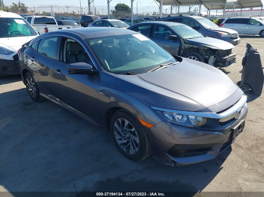 2018 HONDA CIVIC SEDAN EX - 2HGFC2F77JH537349