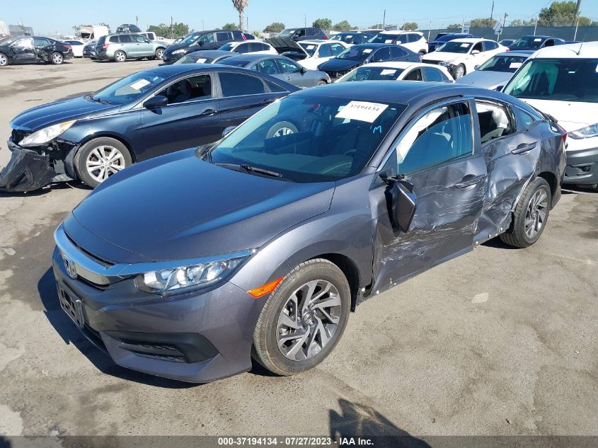 2018 HONDA CIVIC SEDAN EX - 2HGFC2F77JH537349