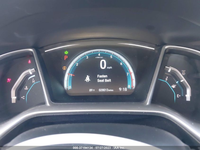 2018 HONDA CIVIC SEDAN EX - 2HGFC2F77JH537349