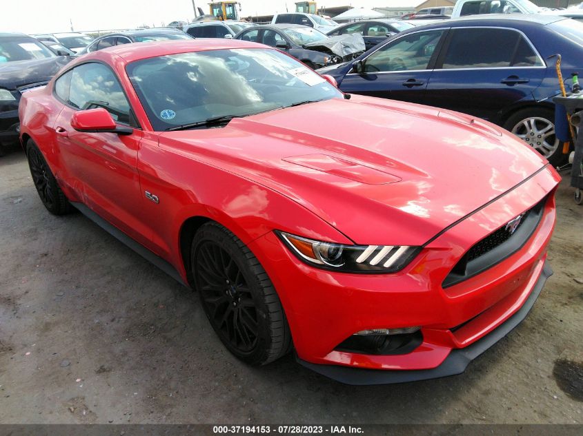 2017 FORD MUSTANG GT - 1FA6P8CF2H5333390