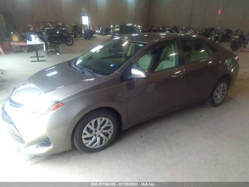 2019 TOYOTA COROLLA L/LE/SE/XLE/XSE - 2T1BURHE1KC154226