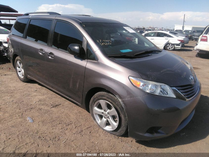2015 TOYOTA SIENNA LE - 5TDKK3DC3FS573604