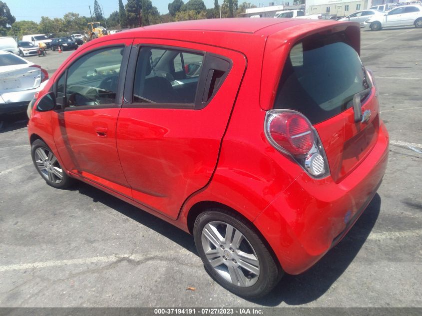 2014 CHEVROLET SPARK LT - KL8CD6S9XEC561806