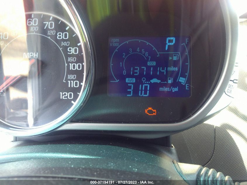 2014 CHEVROLET SPARK LT - KL8CD6S9XEC561806