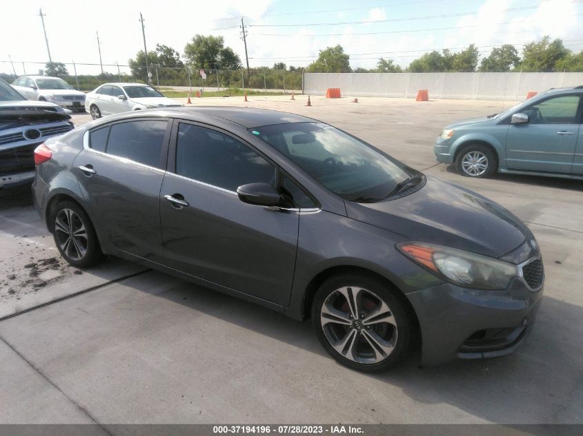 2014 KIA FORTE EX - KNAFX4A85E5050711