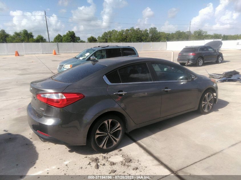 2014 KIA FORTE EX - KNAFX4A85E5050711