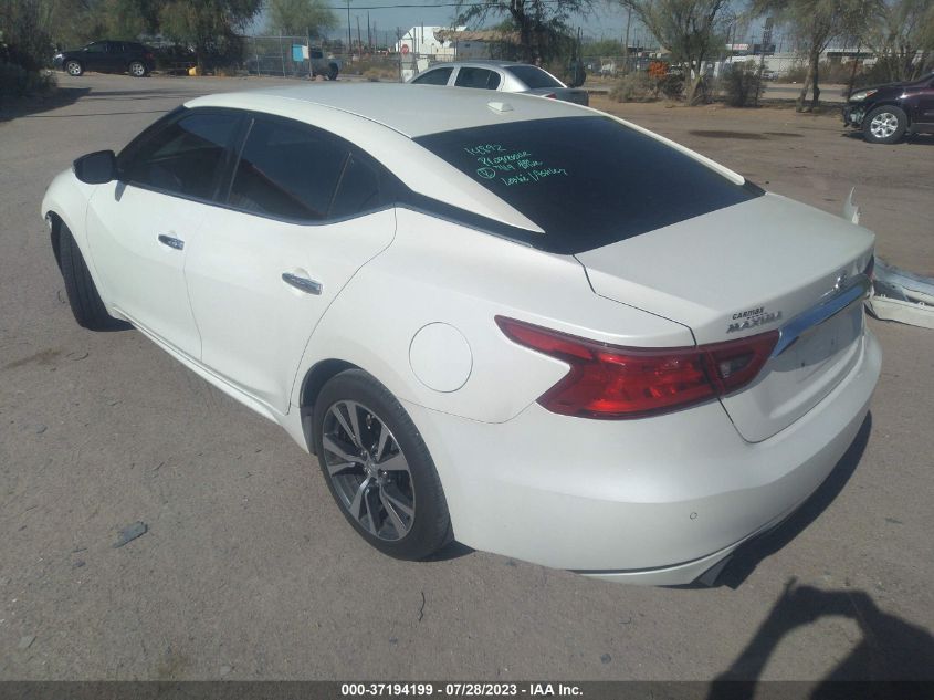 2017 NISSAN MAXIMA 3.5S/SV/SL/SR/PLAT - 1N4AA6AP0HC437626