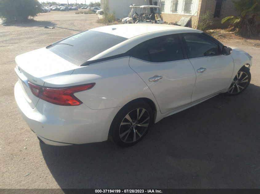 2017 NISSAN MAXIMA 3.5S/SV/SL/SR/PLAT - 1N4AA6AP0HC437626