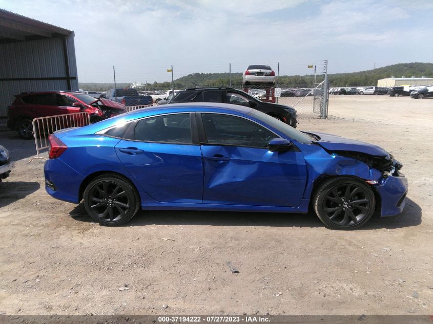 2019 HONDA CIVIC SEDAN SPORT - 2HGFC2F85KH548666