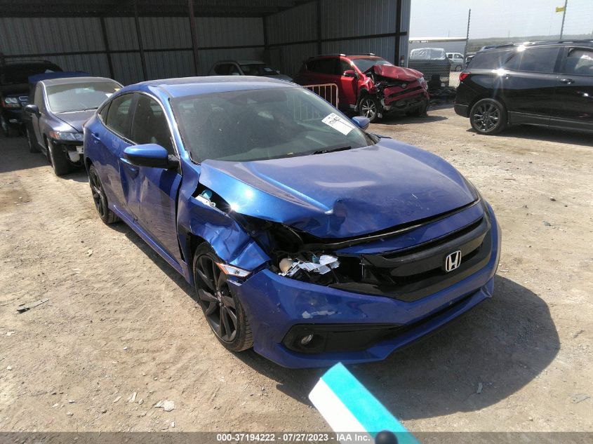 2019 HONDA CIVIC SEDAN SPORT - 2HGFC2F85KH548666