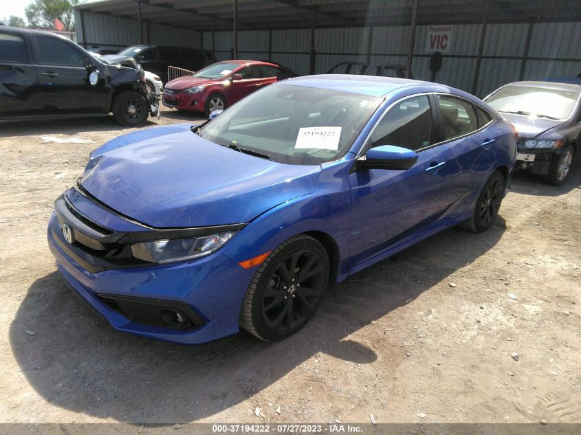 2019 HONDA CIVIC SEDAN SPORT - 2HGFC2F85KH548666