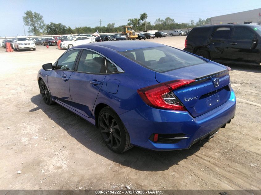 2019 HONDA CIVIC SEDAN SPORT - 2HGFC2F85KH548666